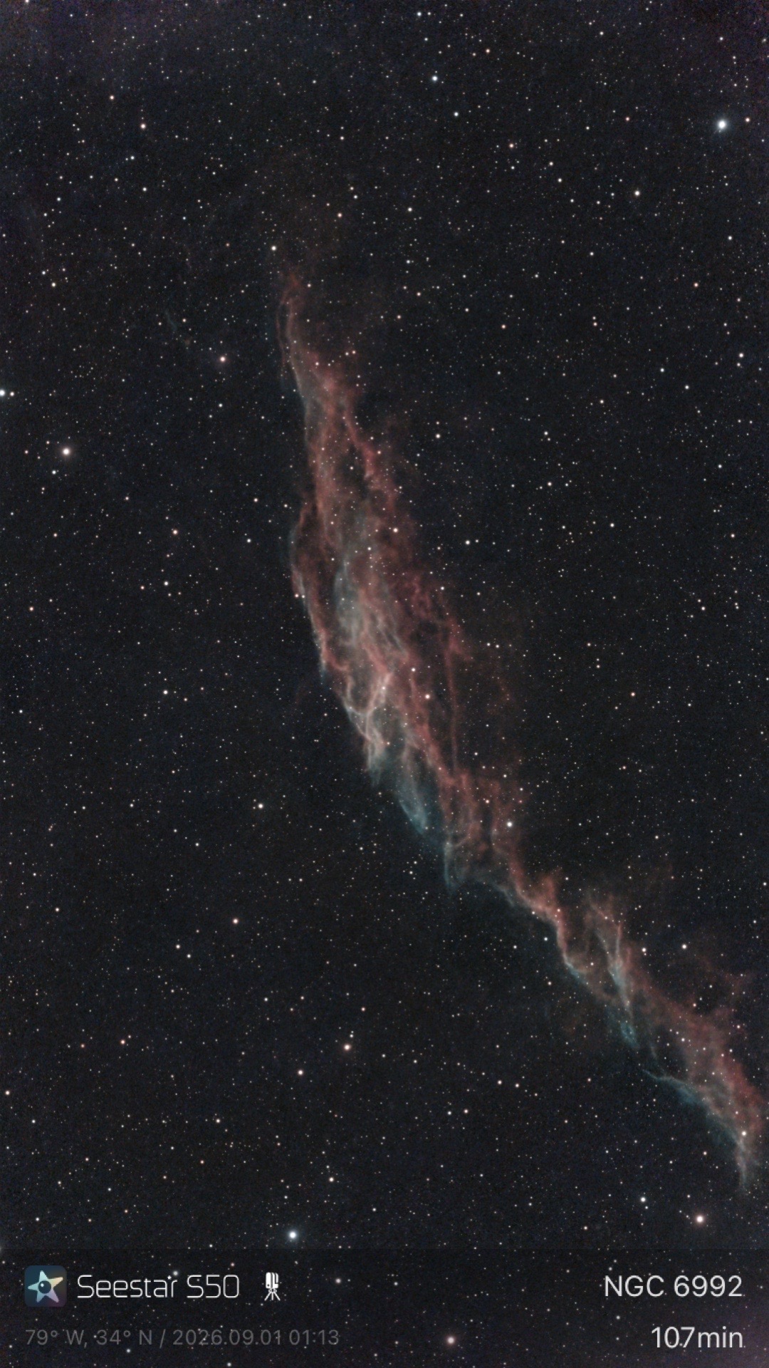 NGC 6992 - Eastern Veil Nebula